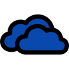 Onedrive is a file hosting service and synchronization service operated by Microsoft icon