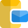 Office mail and envelope icon