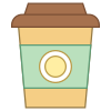 Kaffee zum Mitnehmen icon