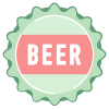 Kronkorken Bierflasche icon