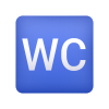 Wasserklosett-Emoji icon