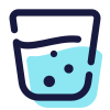 Vaso de agua icon