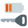 Key Fob Battery Low icon