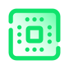 Smartphone Cpu icon