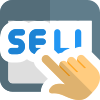 Sell products online on a browser with touch screen icon