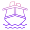 external-yatch-transportation-icongeek26-outline-gradient-icongeek26 icon