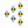 Bienenschwarm icon