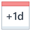 Plus 1 Tag icon