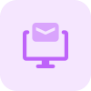Desktop email notification icon