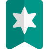 Medium rank homeguard of strip and star uniform badge icon