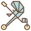 Baby Stroller icon