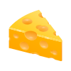 emoji con fetta di formaggio icon