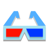 Lunettes 3D icon