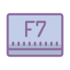 F7 Key icon
