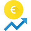 Euro Increase icon