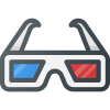 3D Glasses icon