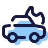 Car Fire icon