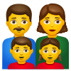 famille-homme-femme-fille-garçon icon