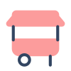 carrello del cibo icon