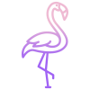 Flamant rose icon