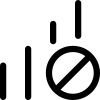 No cell phone connectivity signal in dense area network icon