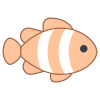 Pesce pagliaccio icon