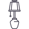 external-Standing-lamp-home-appliance-goofy-line-kerismaker icon