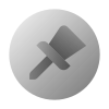 Pin in circle icon