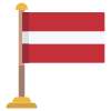 Latvia Flag icon