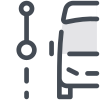 Stadtbus-Stromhaltestelle icon