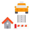 Traffic Barrier icon