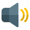 Medium sound setting for any digital device icon