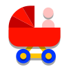 ベビーカー icon