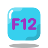 F12 Key icon