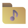 音乐文件夹 icon
