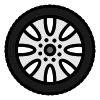 Wheel icon