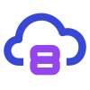 Cloud server icon