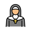 Nun icon