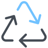 triangulo-de-flechas-de-reciclaje icon