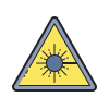 Laser Beam Hazard icon