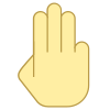 三根手指 icon