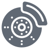 Disc brake icon