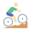 사이클링-산악-자전거-스킨-타입-1 icon