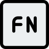 Fn, funtion key to trigger multiple features in notebook icon