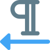 Shift paragraph inward arrow-direction justify layout position icon