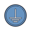 terminal de tierra icon