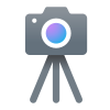 Camera on Tripod icon