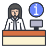 Check-in-Schalter icon