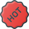 Hot Sticker icon