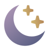 Lune et étoiles icon